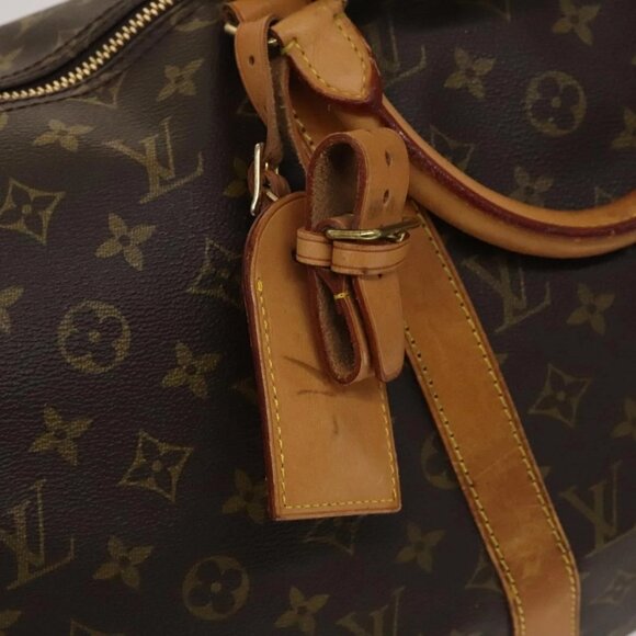 LOUIS VUITTON Monogram Keepall Bandouliere 50 Boston Bag M41416 LV Auth 131934 - Picture 10 of 16